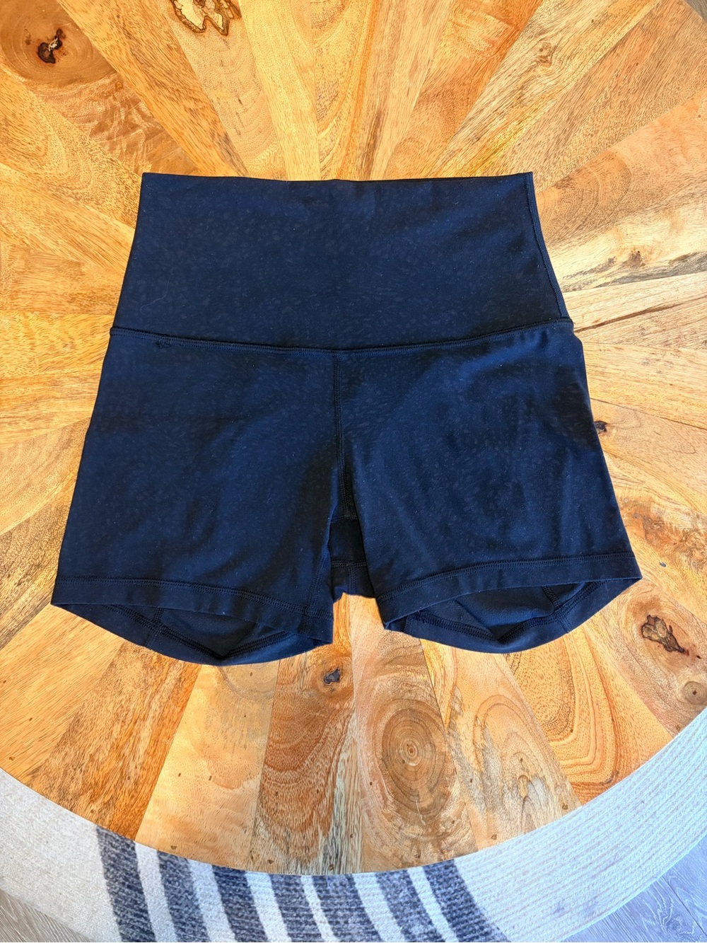 lululemon athletica Black High-Waist Performance Shorts